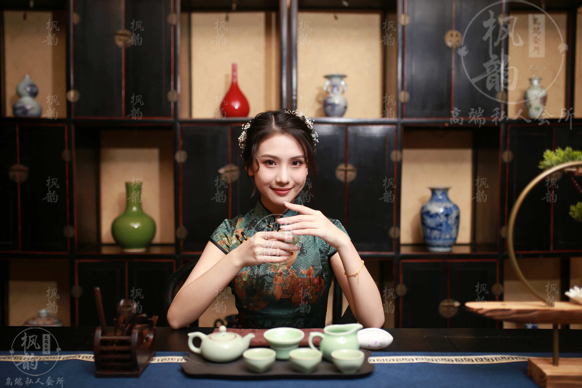 郑州金水区专业养生会馆，非常安静的地方，服务态度真的很好