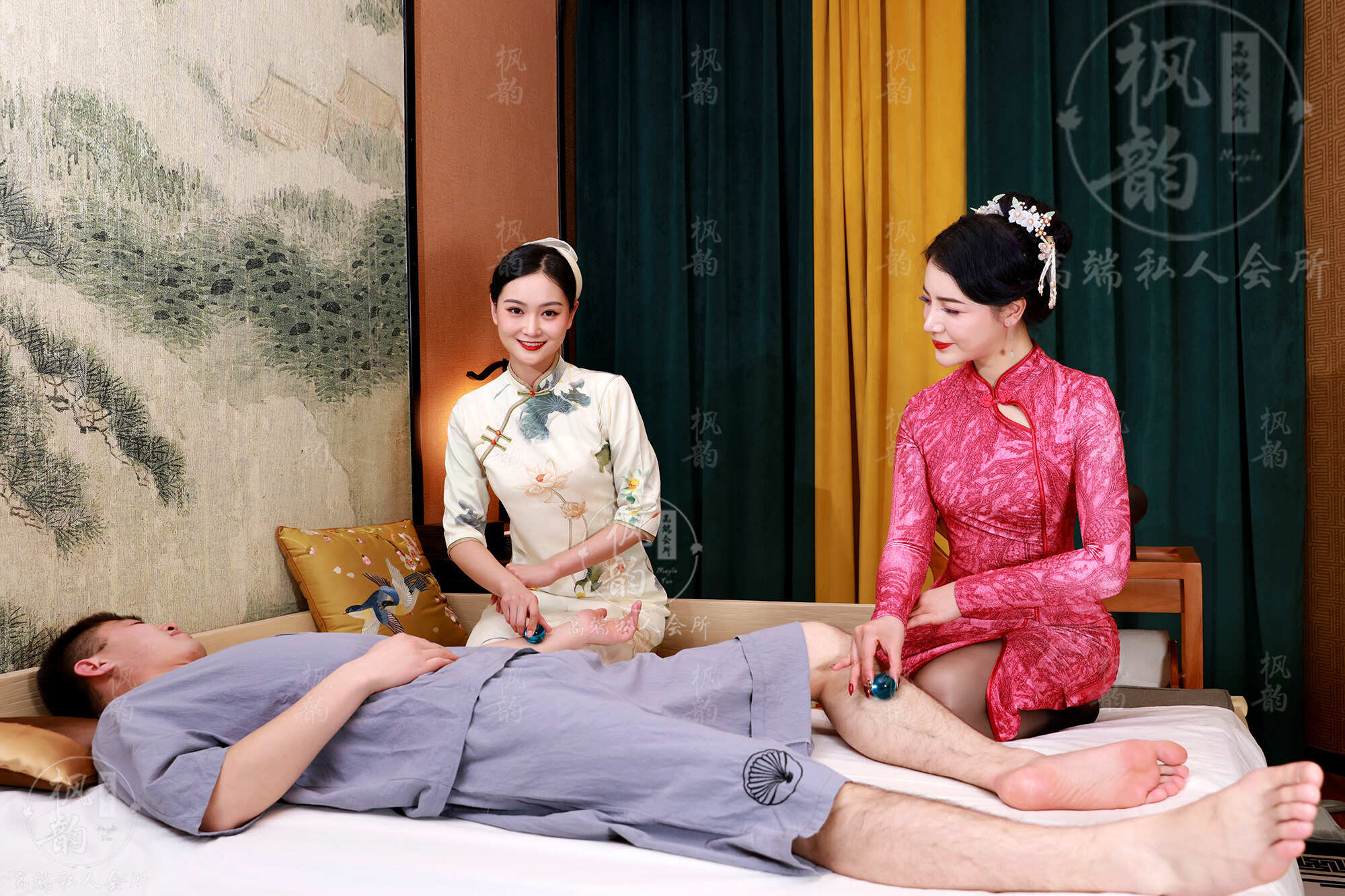 下班和发小一起去西安雁塔区男子特色spa会馆,帮你赶走疲乏